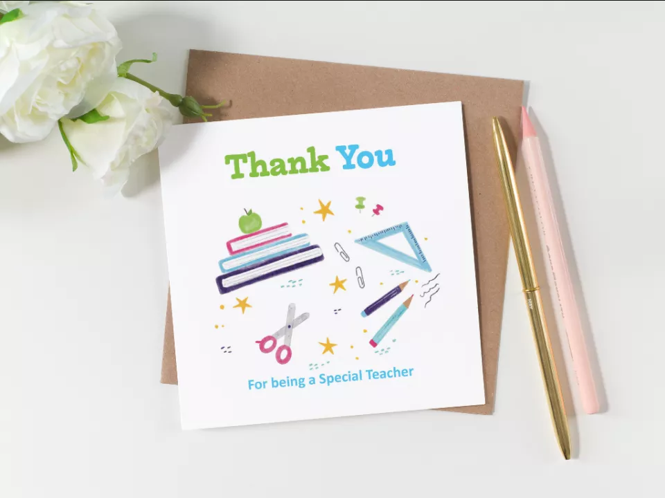 A Gift for Being a Special Teacher 