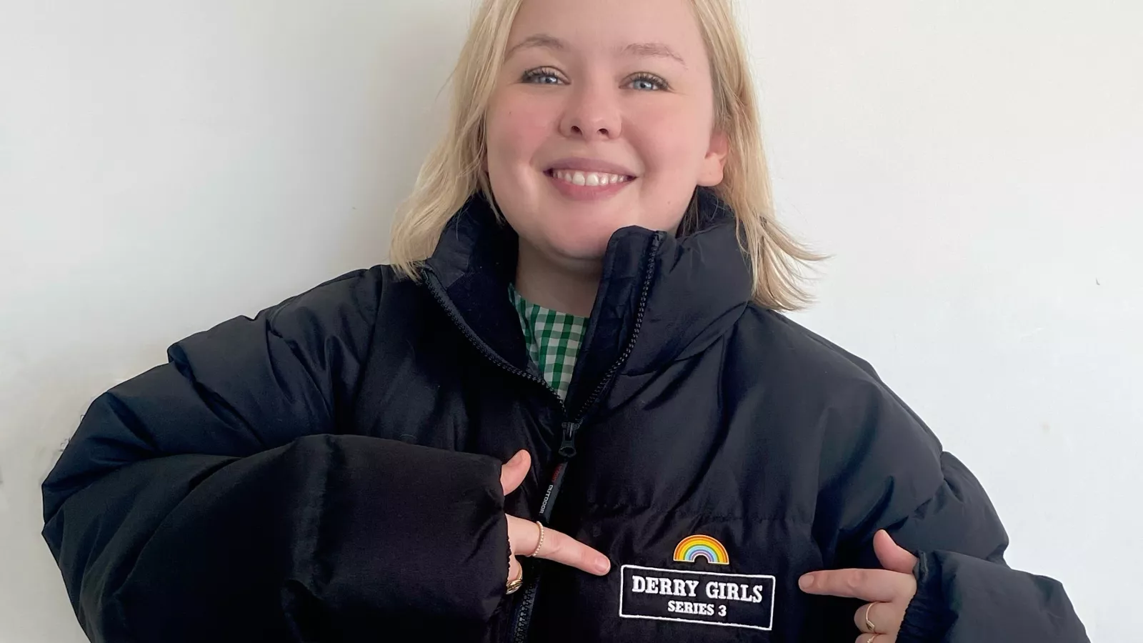 Win Nicola Coughlan’s Derry Girls Wrap Jacket  