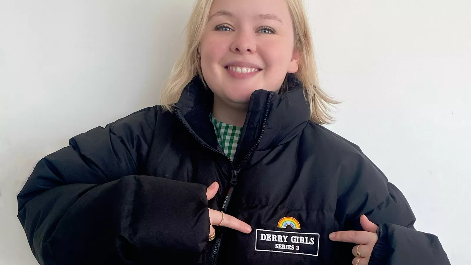 Win Nicola Coughlan’s Derry Girls Wrap Jacket  